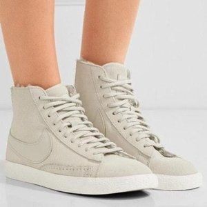 Suede Nike High Tops Fur Lined